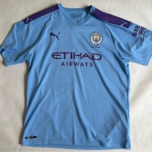 Authentic Puma Manchester City FC 2019 Men’s Home Jersey XL